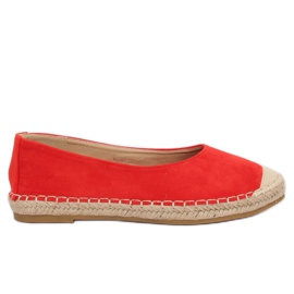 Alpargatas bailarinas rojas N-2980 Red rojo