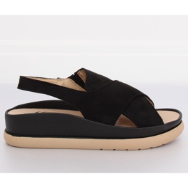 Sandalias negras de mujer G-202 Black II-GAT negro
