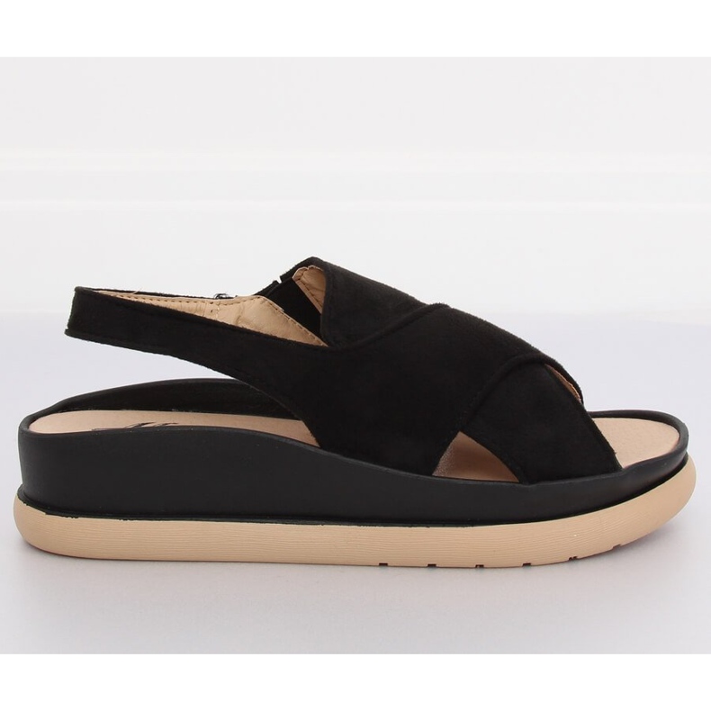 Sandalias negras de mujer G-202 Black II-GAT negro