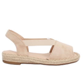 Alpargatas beige para mujer SA-2893 Beige Alpargatas beige para mujer SA-2893 Beige