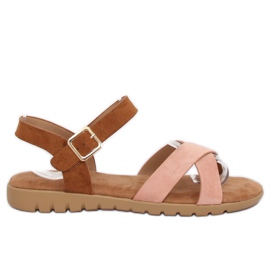 Sandalias mujer rosa 999 rosa