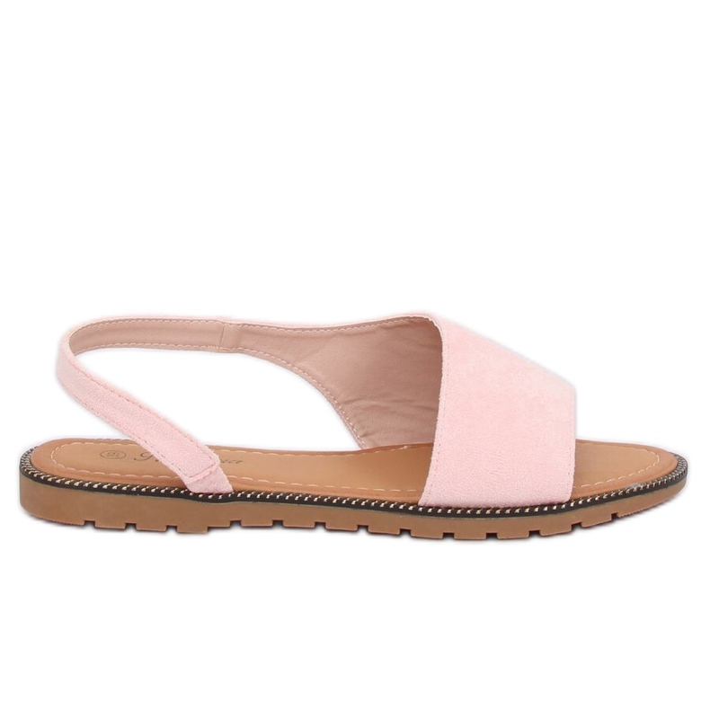 Sandalias rosa asimétricas de mujer 982 Pink rosado