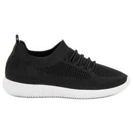 SHELOVET Calzado deportivo sin cordones negro