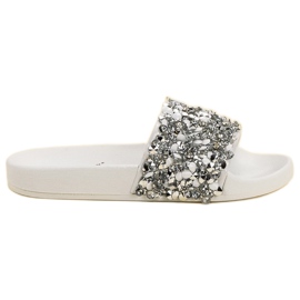 Seastar Pantuflas Blancas Elegantes blanco