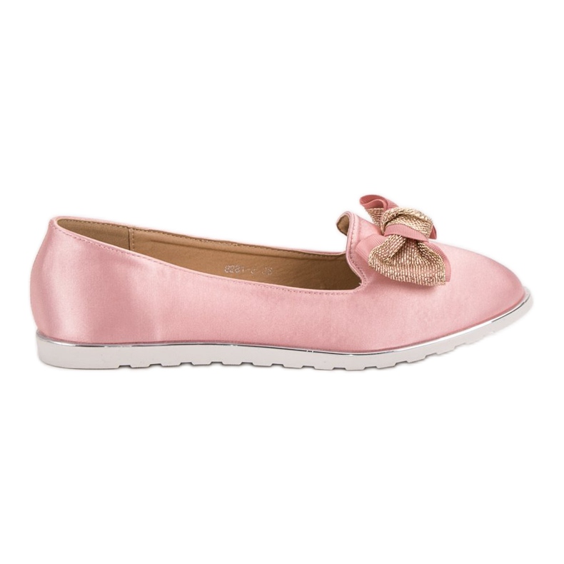 SHELOVET Señores de satén rosado