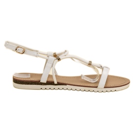 SHELOVET Sandalias blancas blanco