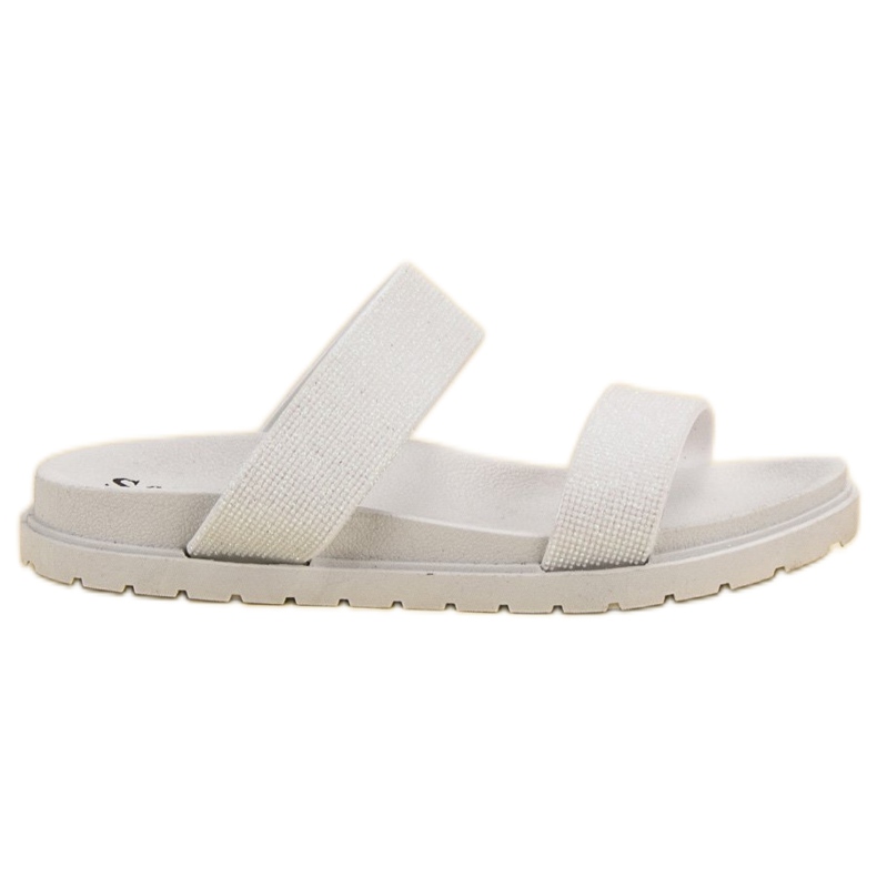 Seastar Pantuflas Brillantes blanco