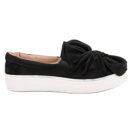 Slipons de ante con lazo VICES negro