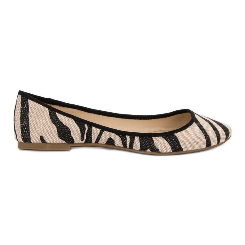 SHELOVET Bailarina Animal Print marrón