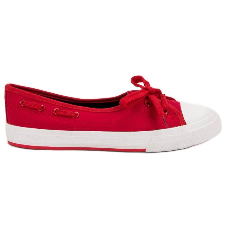 J. Star Zapatillas bajas con estilo rojo