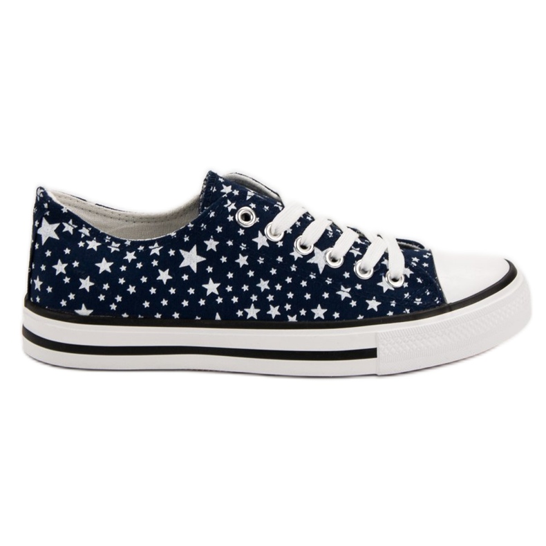 J. Star Deportivas Azul Marino Con Estrellas J. Star Deportivas Azul Marino Con Estrellas