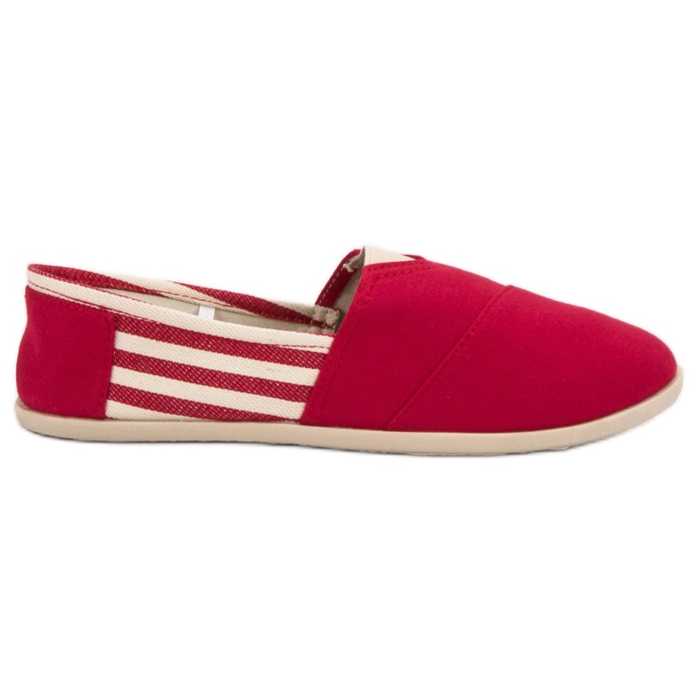 SHELOVET Zapatillas cómodas sin cordones rojo SHELOVET Zapatillas cómodas sin cordones rojo