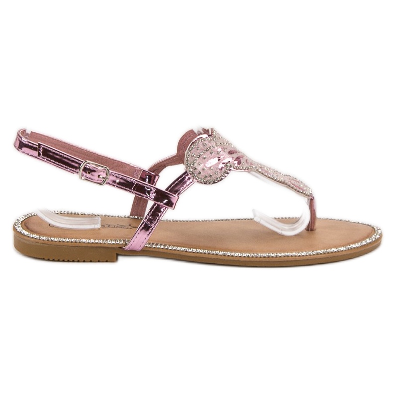 Queentina Cómodas sandalias rosas rosado
