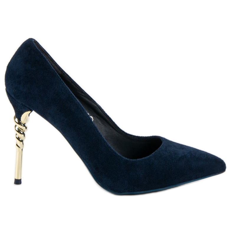 GUAPISSIMA Tacones azul marino