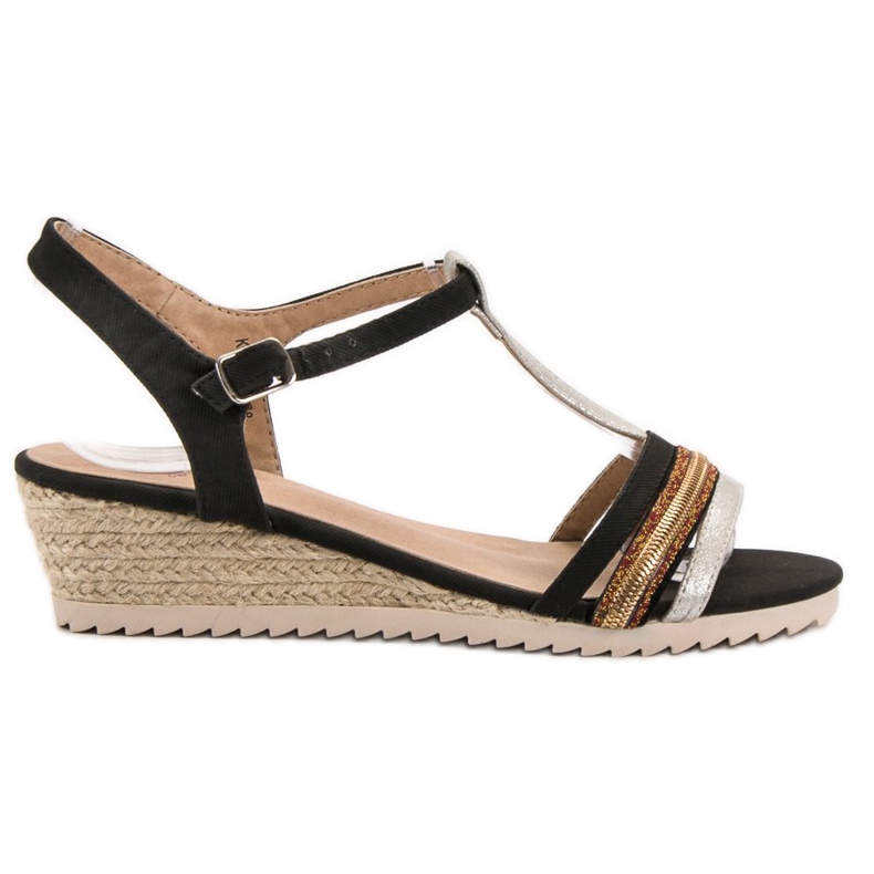 Kylie Sandalias alpargatas negro