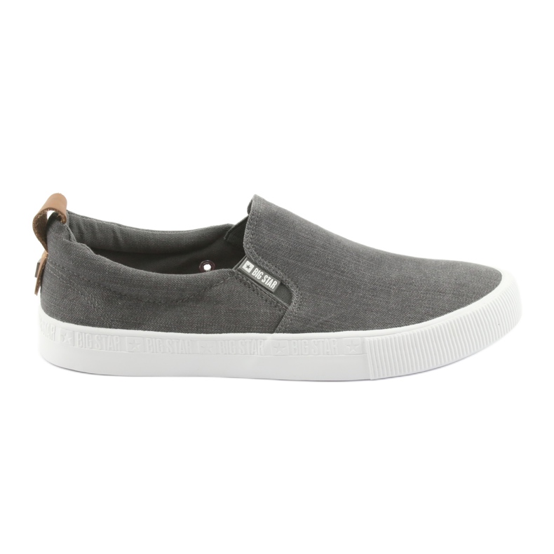 Zapatillas sin cordones Big Star 174162 gris Zapatillas sin cordones Big Star 174162 gris