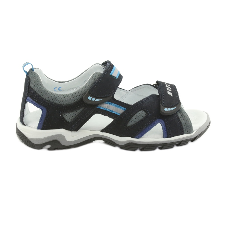 Sandalias niño nabos Bartek 19176 azul marino-gris