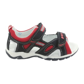 Sandalias de nabos para niños Bartek 16176 azul marino gris rojo marina Sandalias de nabos para niños Bartek 16176 azul marino gris rojo marina