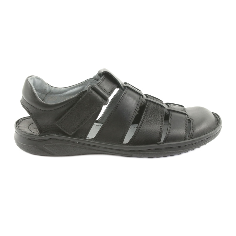 Sandalias deportivas de hombre Riko 619 negras negro