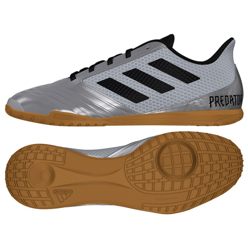 Zapatos de interior adidas Predator 19.4 In M F35630 multicolor gris