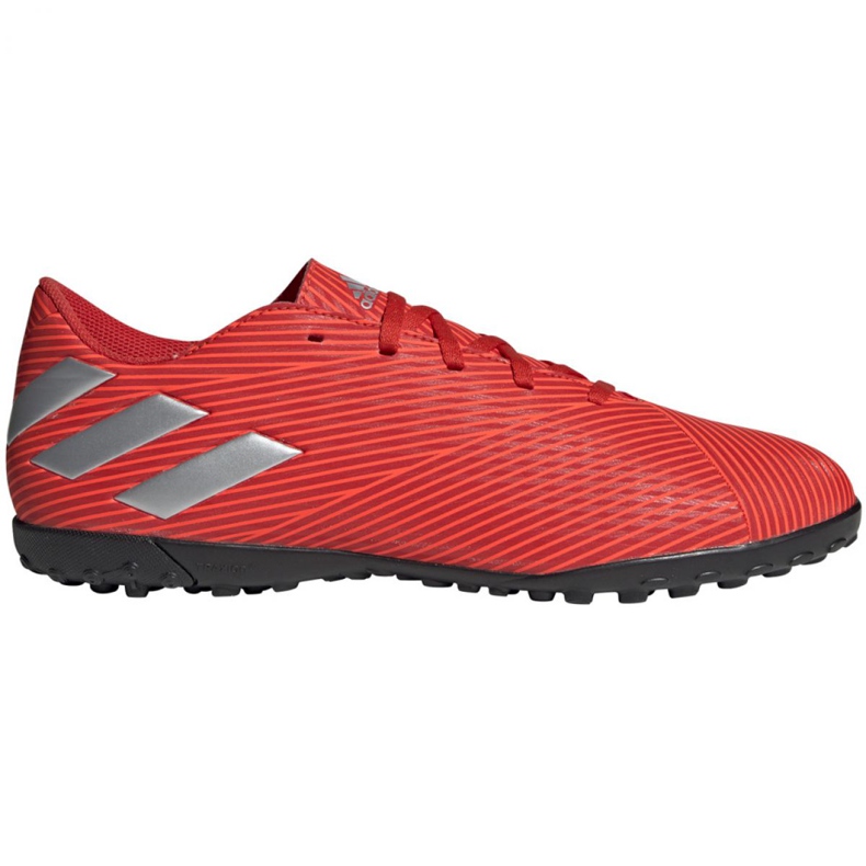 Botas de fútbol adidas Nemeziz 19.4 Tf M F34524 rojo rojo