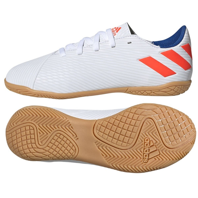 Zapatos de interior adidas Nemeziz Messi 19.4 In Jr F99928 multicolor blanco