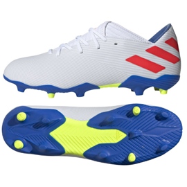 Botas de fútbol adidas Nemeziz Messi 19.3 Fg M F34400 blanco blanco