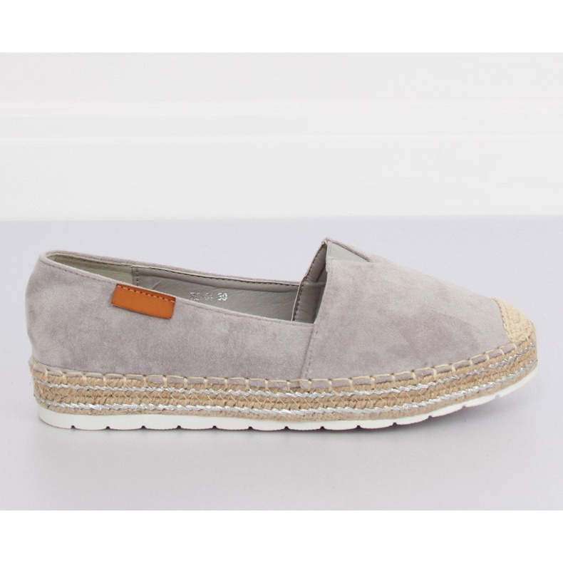 Alpargatas de ante gris RC-61 Gris II-GAT