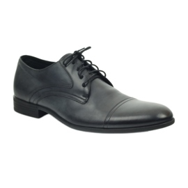 Zapatos zapatos de hombre en piel Pilpol 1674 gris