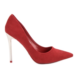 Seastar Tacones de ante rojos