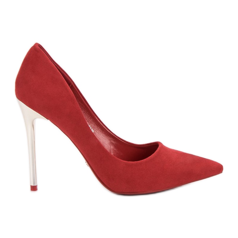 Seastar Tacones de ante rojos