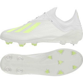 Botas de fútbol adidas X 18.1 Fg M BB9348 multicolor blanco