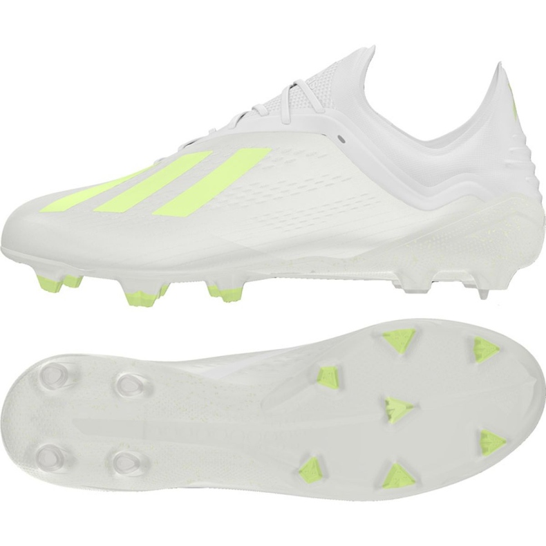 Botas de fútbol adidas X 18.1 Fg M BB9348 multicolor blanco