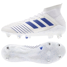 Botas de fútbol adidas Predator 19.1 Sg M D98055 blanco blanco