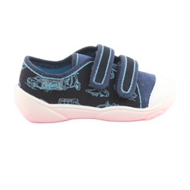Calzado infantil befado 907P102 azul marino azul
