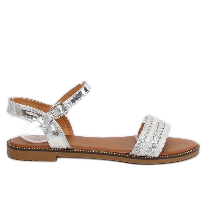 Sandalias de mujer plateadas K-11 Silver gris