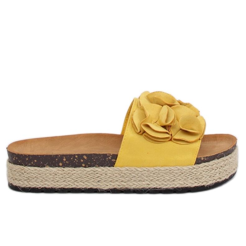 Zapatillas alpargatas amarillas N-35 Amarillo