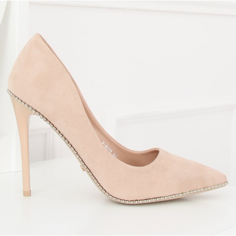 Bombas en un pin beige P-6378 Beige II-GAT