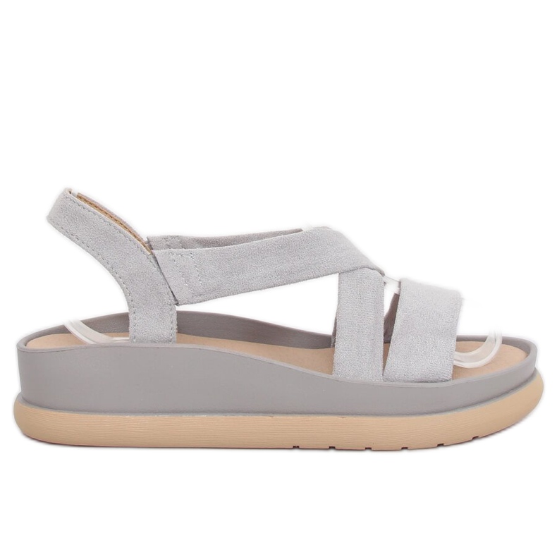 Sandalias grises para mujer G-199 Gris