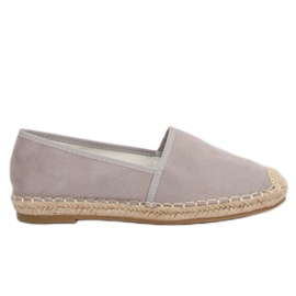 Alpargatas grises para mujer LX178 Gris