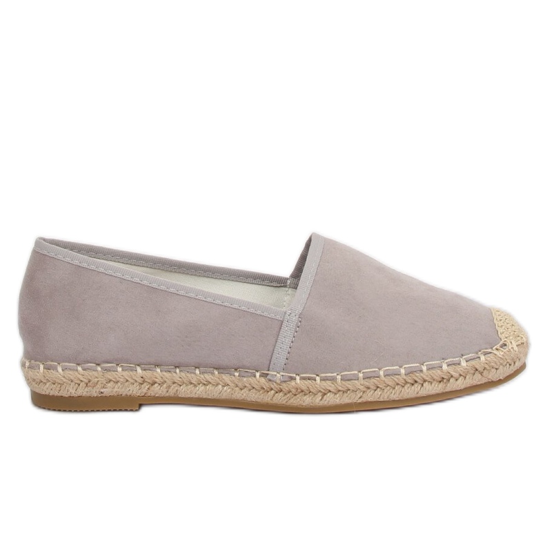Alpargatas grises para mujer LX178 Gris