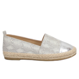 Alpargatas grises para mujer A643-ESP-1 Gris