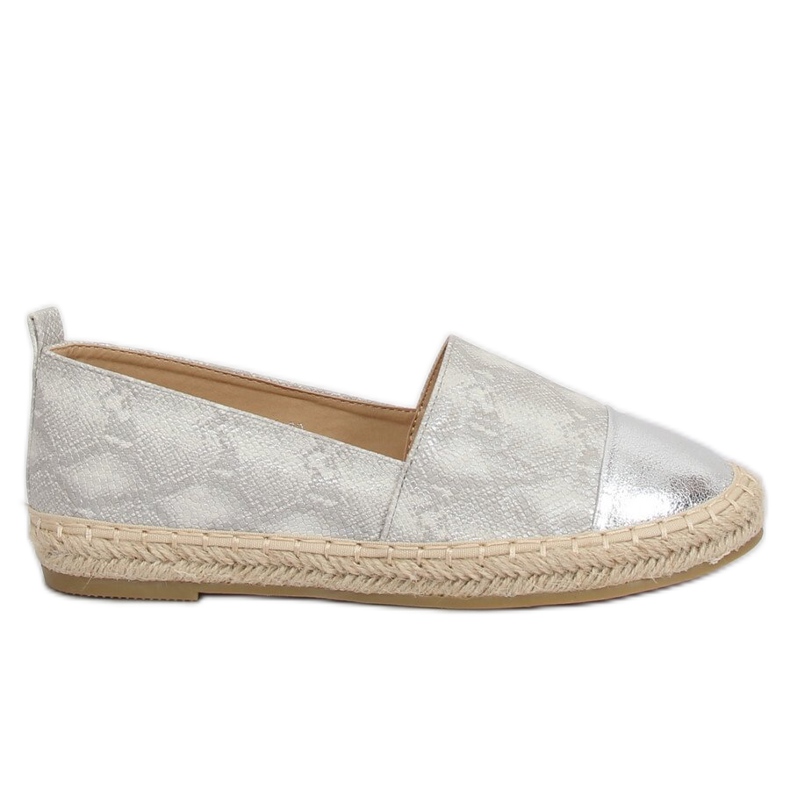 Alpargatas grises para mujer A643-ESP-1 Gris