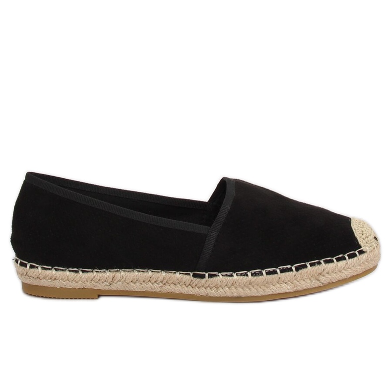 Alpargatas negras para mujer 4855 Black negro