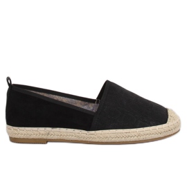 Alpargatas de mujer negras A629-ESP-1 Negra negro
