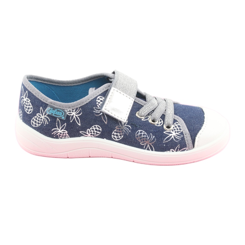 Calzado infantil befado 251Y125 gris azul marino