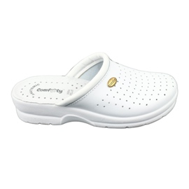 Zapatillas blancas médicas Comfooty Alessia blanco
