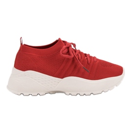 Zapatillas sin cordones VICES rojo