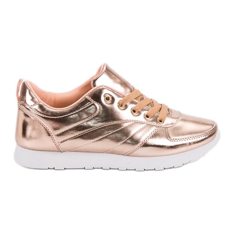 SHELOVET Calzado deportivo lacado amarillo SHELOVET Calzado deportivo lacado amarillo