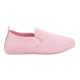 Renda Slipons rosas